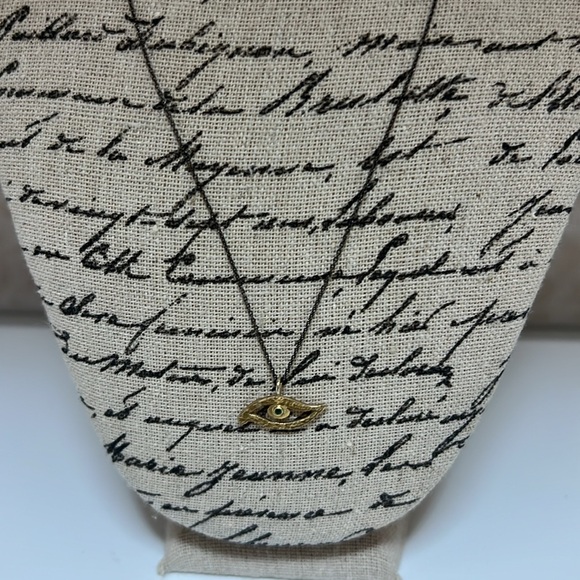 Women's Boutique Silver 925 Evil Eye Necklace - Picture 7 of 8